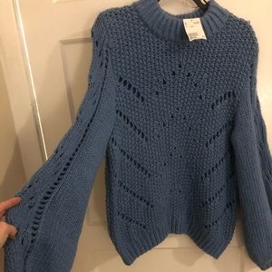 Blue sweater NWT